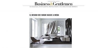 Le design Made in Meda de BertO sur le site Business&Gentlemen