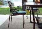 Table de jardin CJ avec chaise Jackie - Mobilier d'extérieur BertO